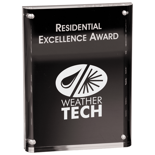 Magnetic Acrylic Award - 6" x 8"