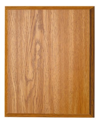 12" x 15" Oak Finish Plaque