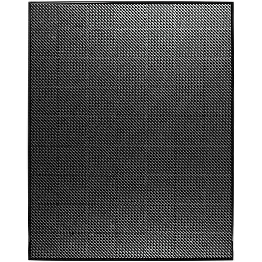 12" x 15" Carbon Fiber Piano Finish Plaque