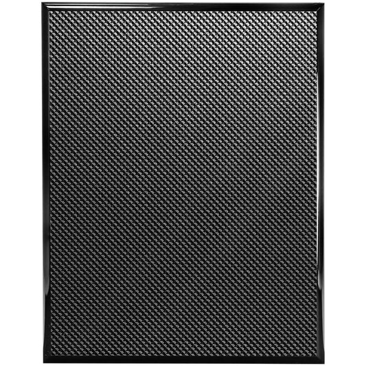 7" x 9" Piano Carbon Fiber Finish Plaque