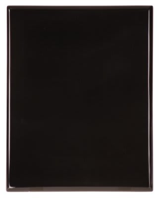 10 1/2" x 13" Premium Black Piano Finish Plaque