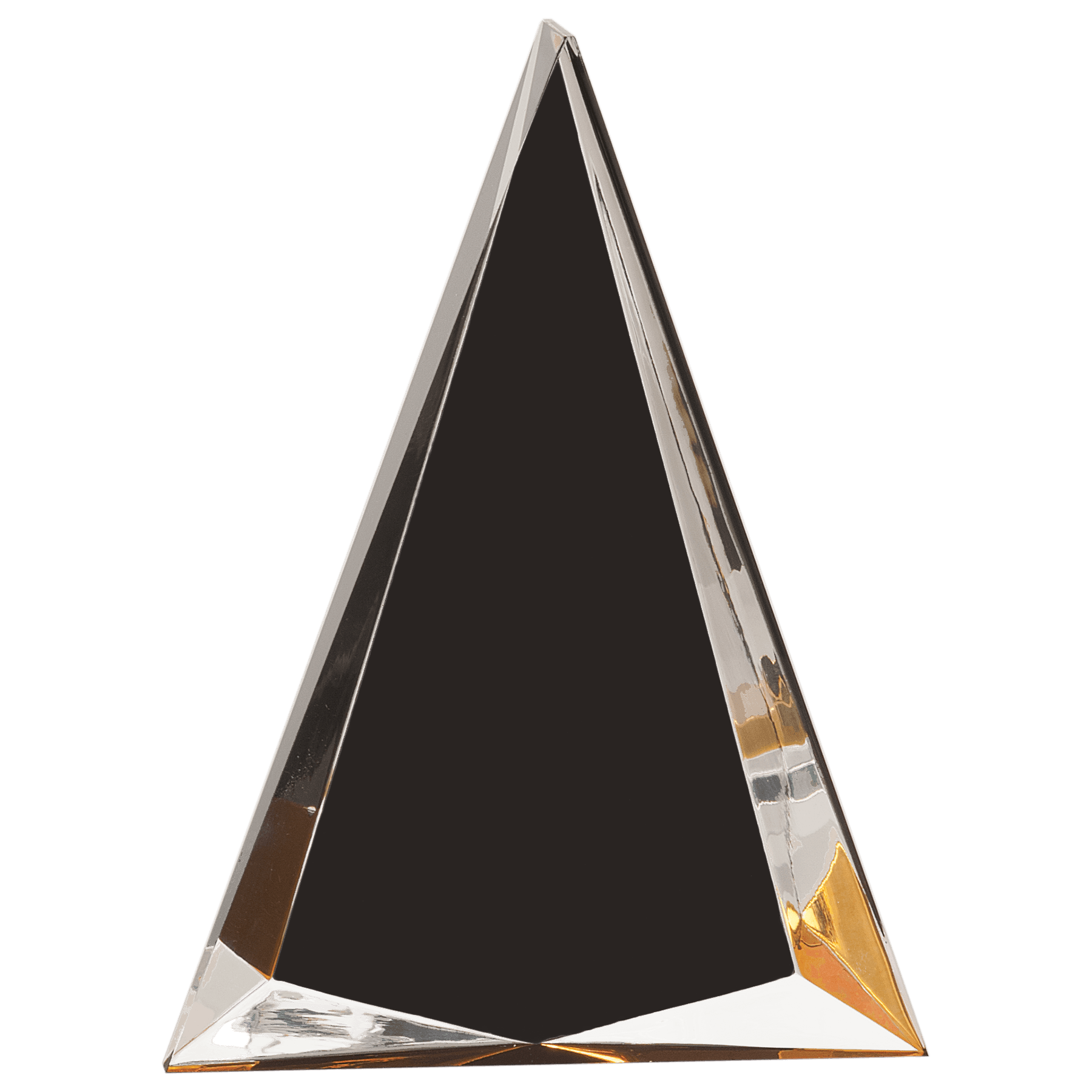 Black/Gold Pinnacle Acrylic - 6" x 8"