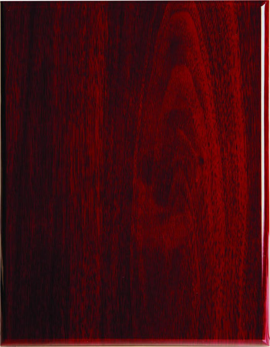 7" x 9" Rosewood Royal Piano Finish Plauqe