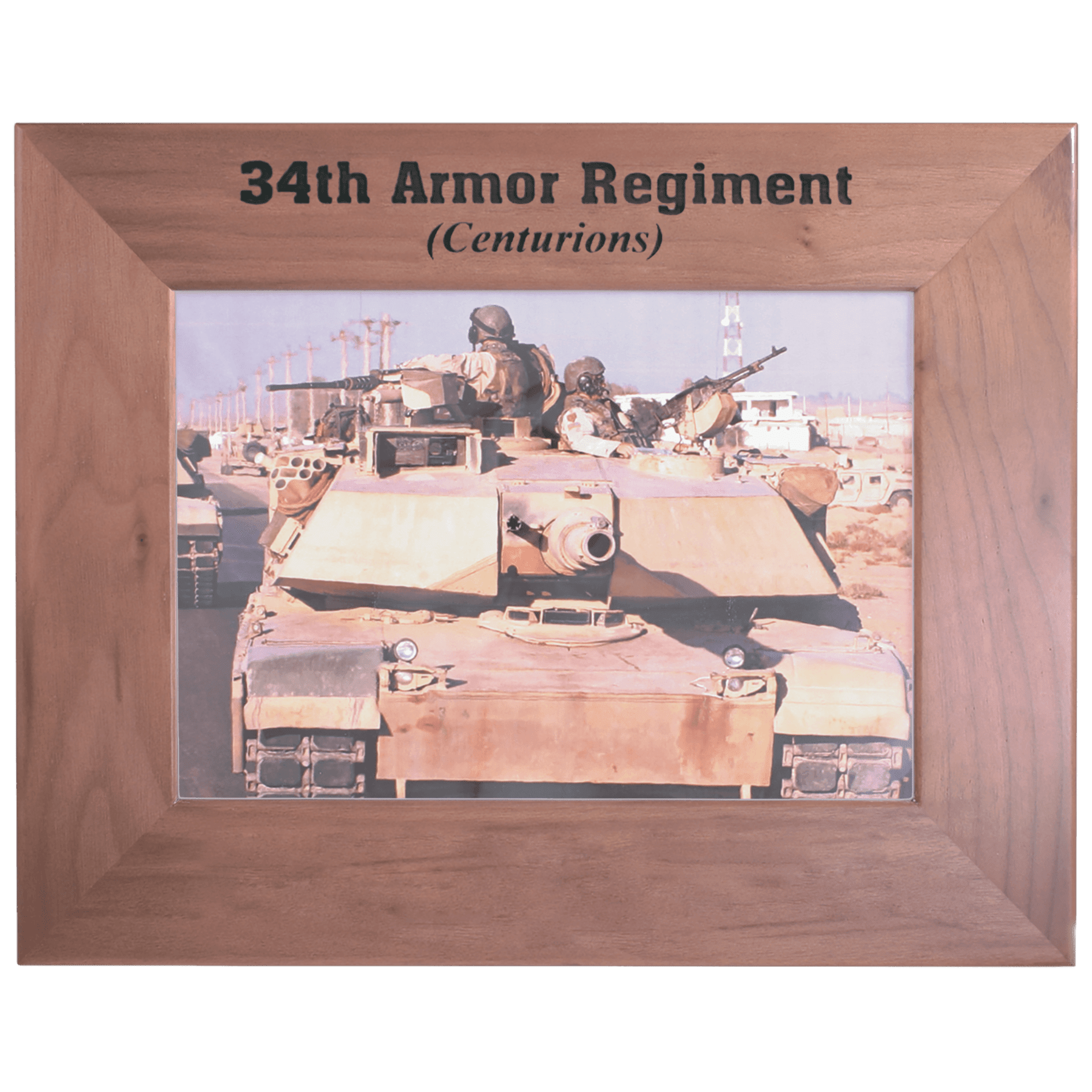 Genuine Walnut Picture Frame - 5" x 7"