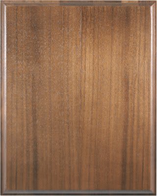 10 1/2" x 13" Precision Walnut Plaque