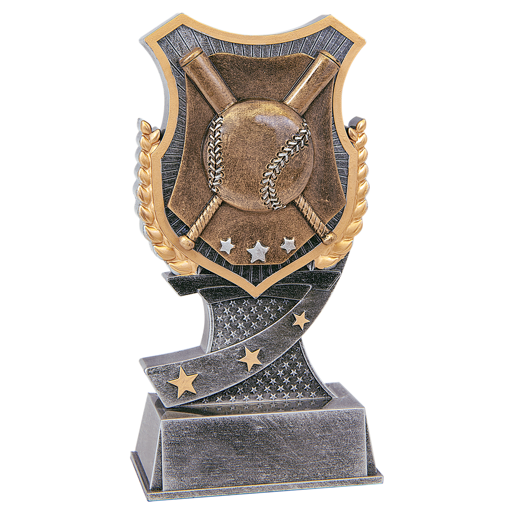 Baseball / Softball Shield Award - 6"