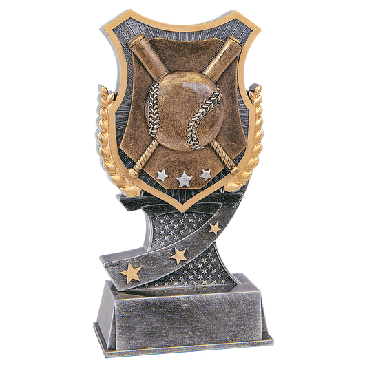 Baseball / Softball Shield Award - 6"