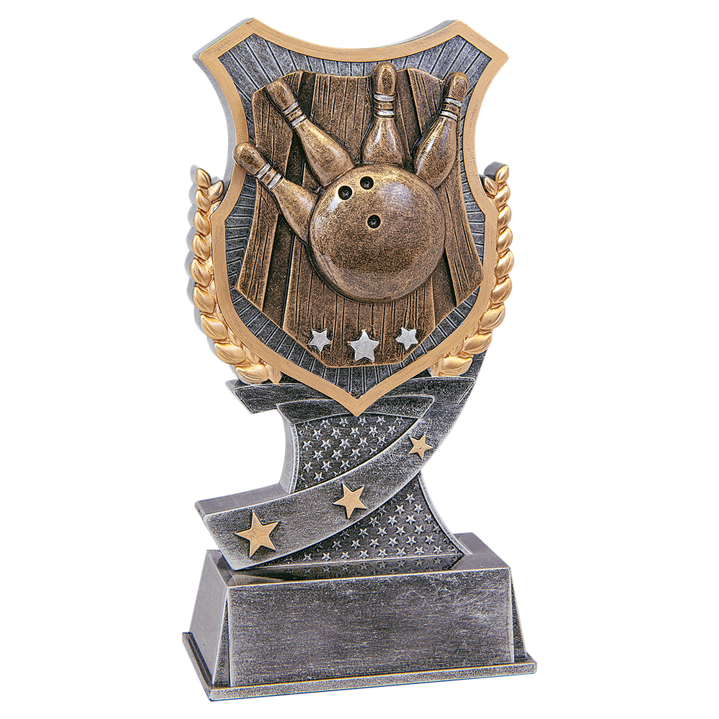 Bowling Shield Award - 6"