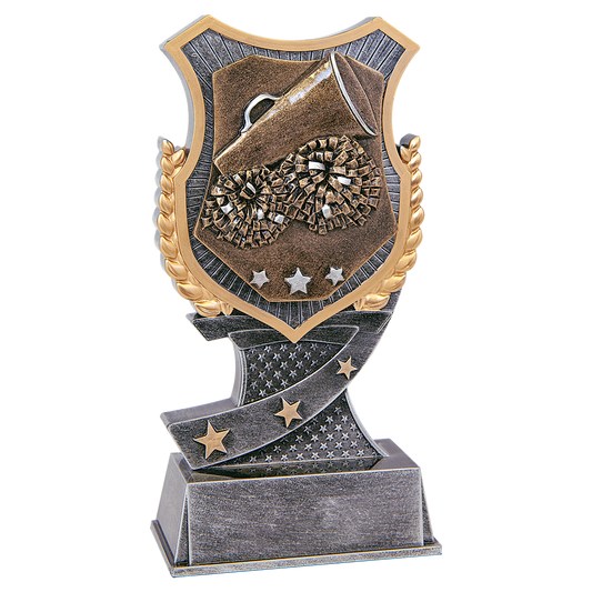 Cheer Shield Award - 6"