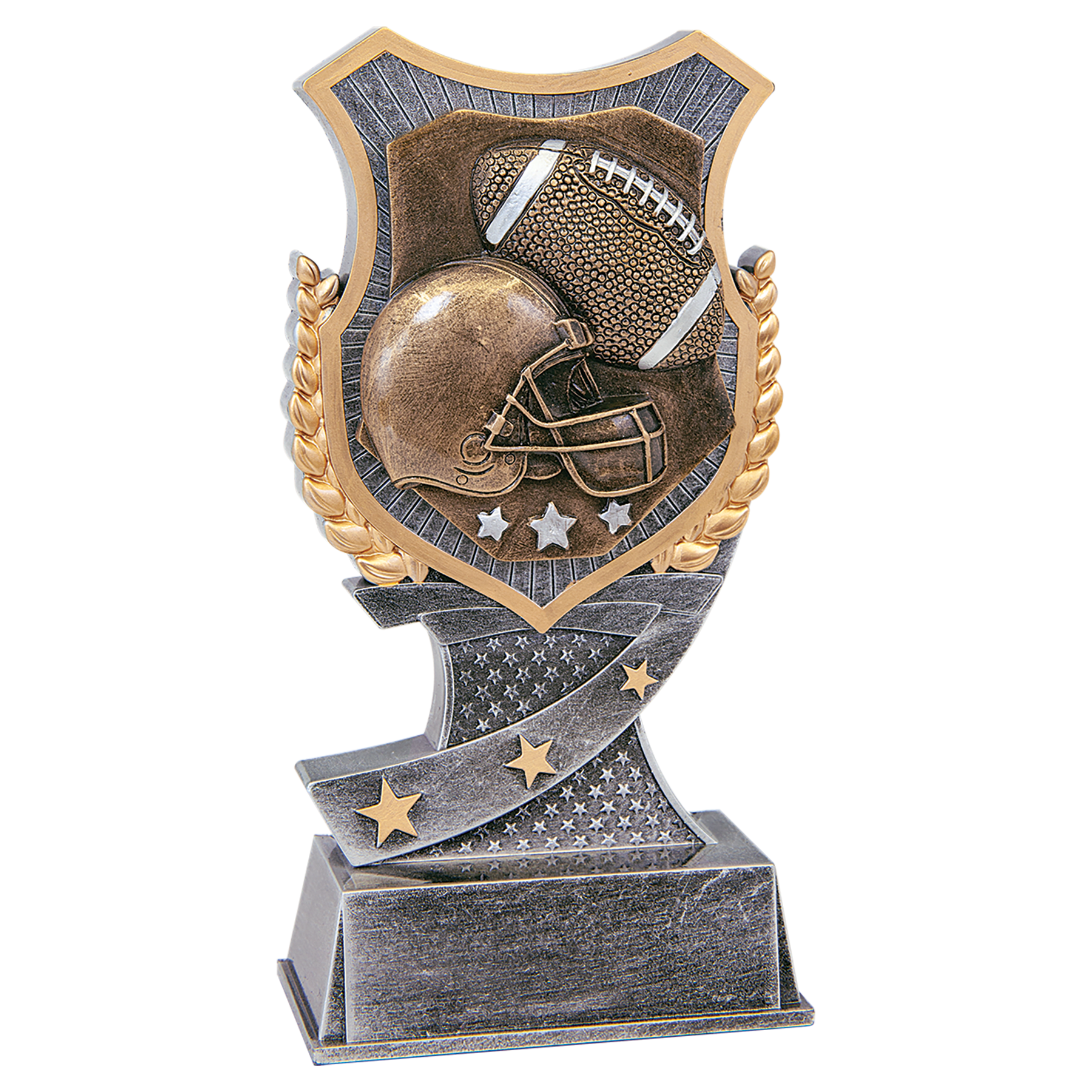 Football Shield Award - 6"