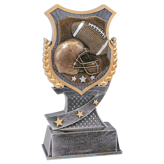Football Shield Award - 6"