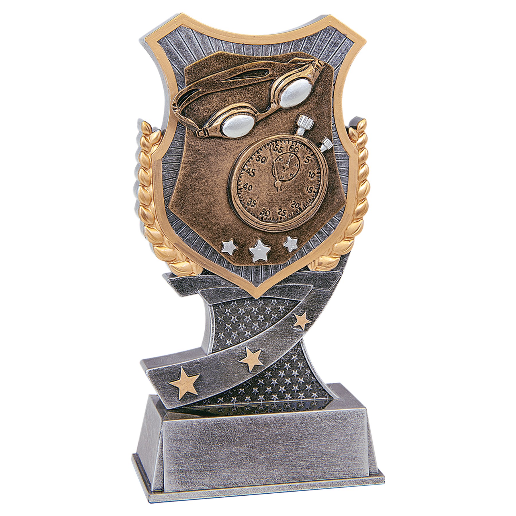 Swimming Shield Award - 6"