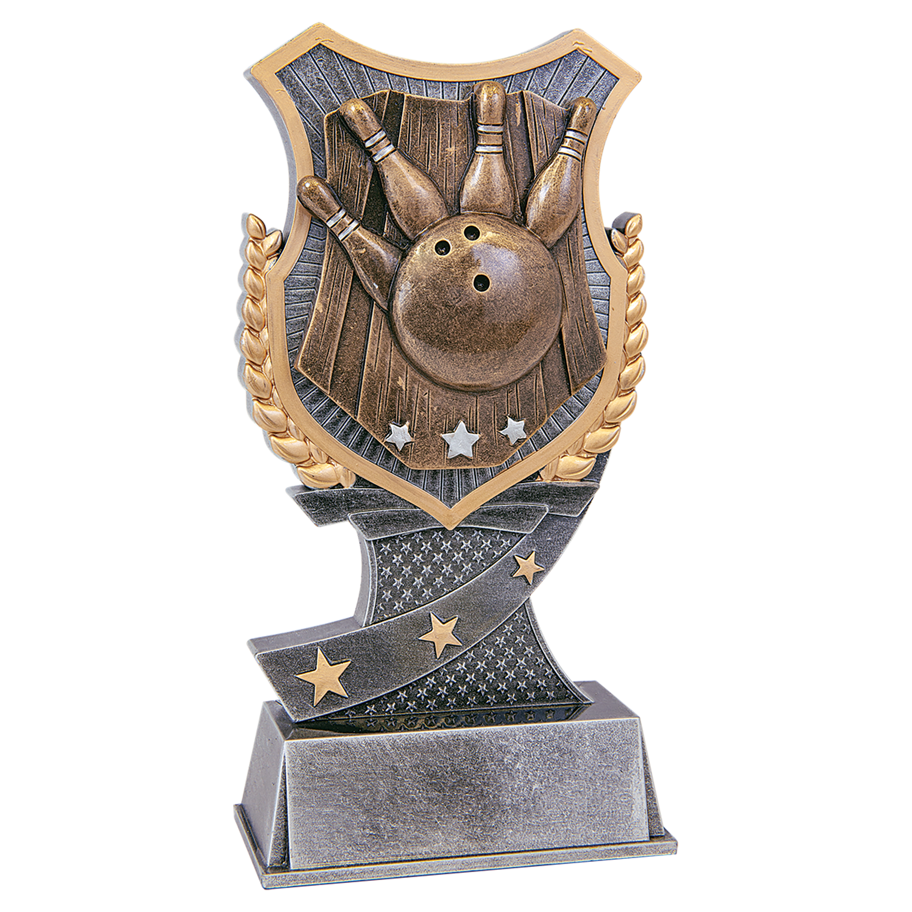 Bowling Shield Award - 7"