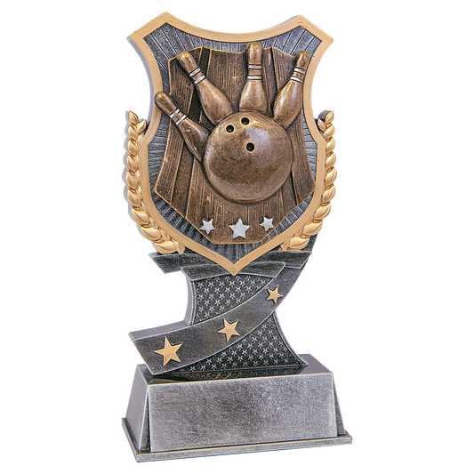 Bowling Shield Award - 7"