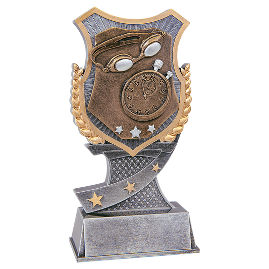 Swimming Shield Award - 7"