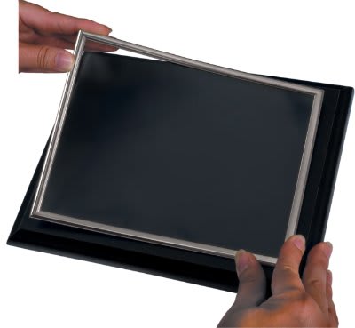 8" x 10" Silver Self-Adhesive Slide-in Frame