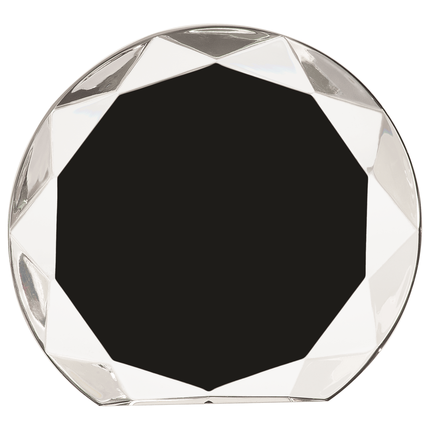 Black Sunburst Acrylic - 7 1/4"