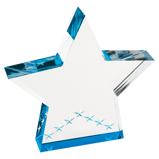 Blue Star Performer Acrylic - 5"