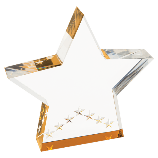 Gold Star Performer Acrylic - 5"