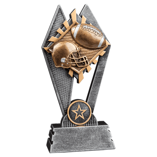 Football Sun Ray Award - 7"
