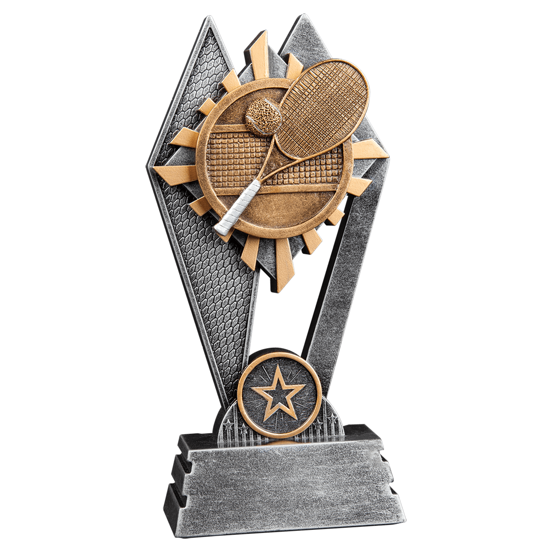 Tennis Sun Ray Award - 7"