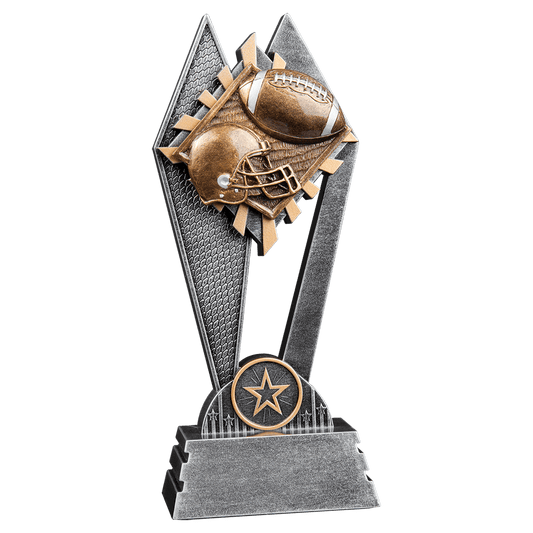 Football Sun Ray Award - 8"