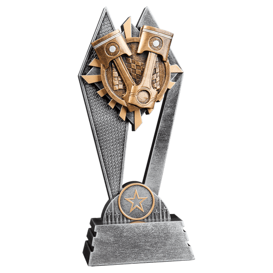 Racing Sun Ray Award - 8"