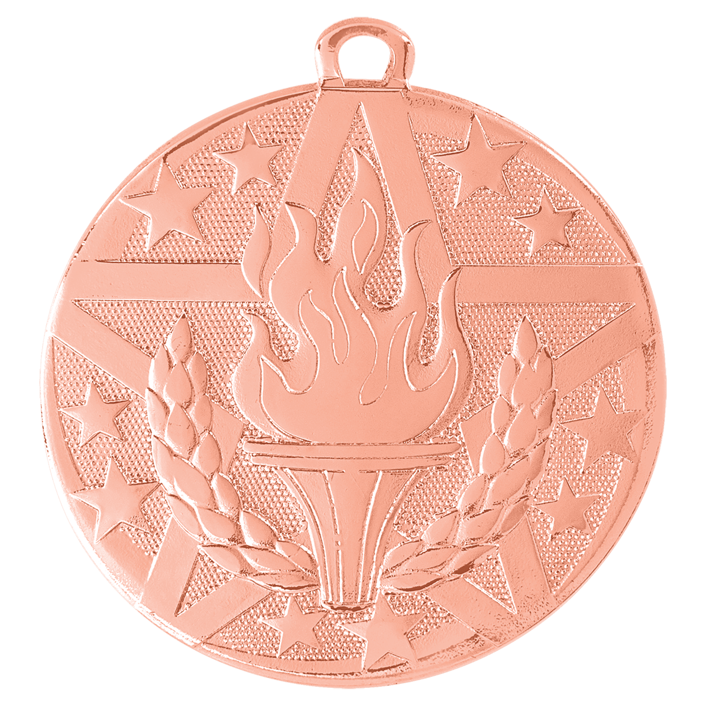 Bronze Superstar Torch Medal - 2"