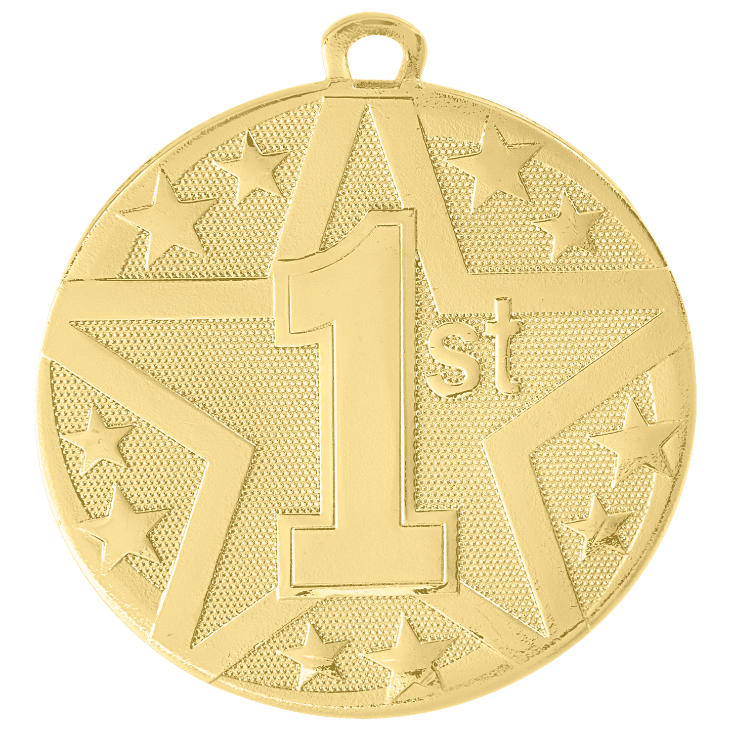 Gold Superstar 1st Place Medal - 2"