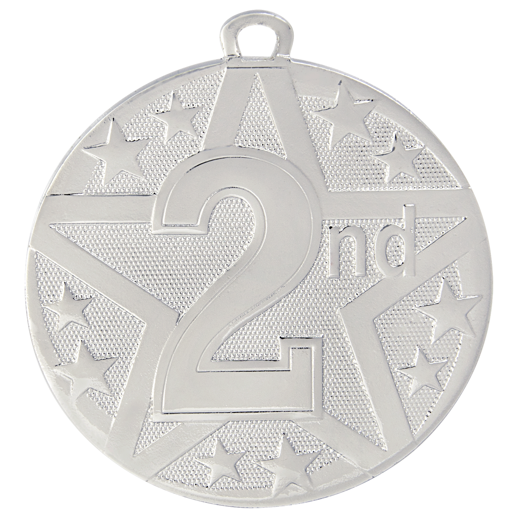 Silver Superstar 2nd Place Medal - 2"