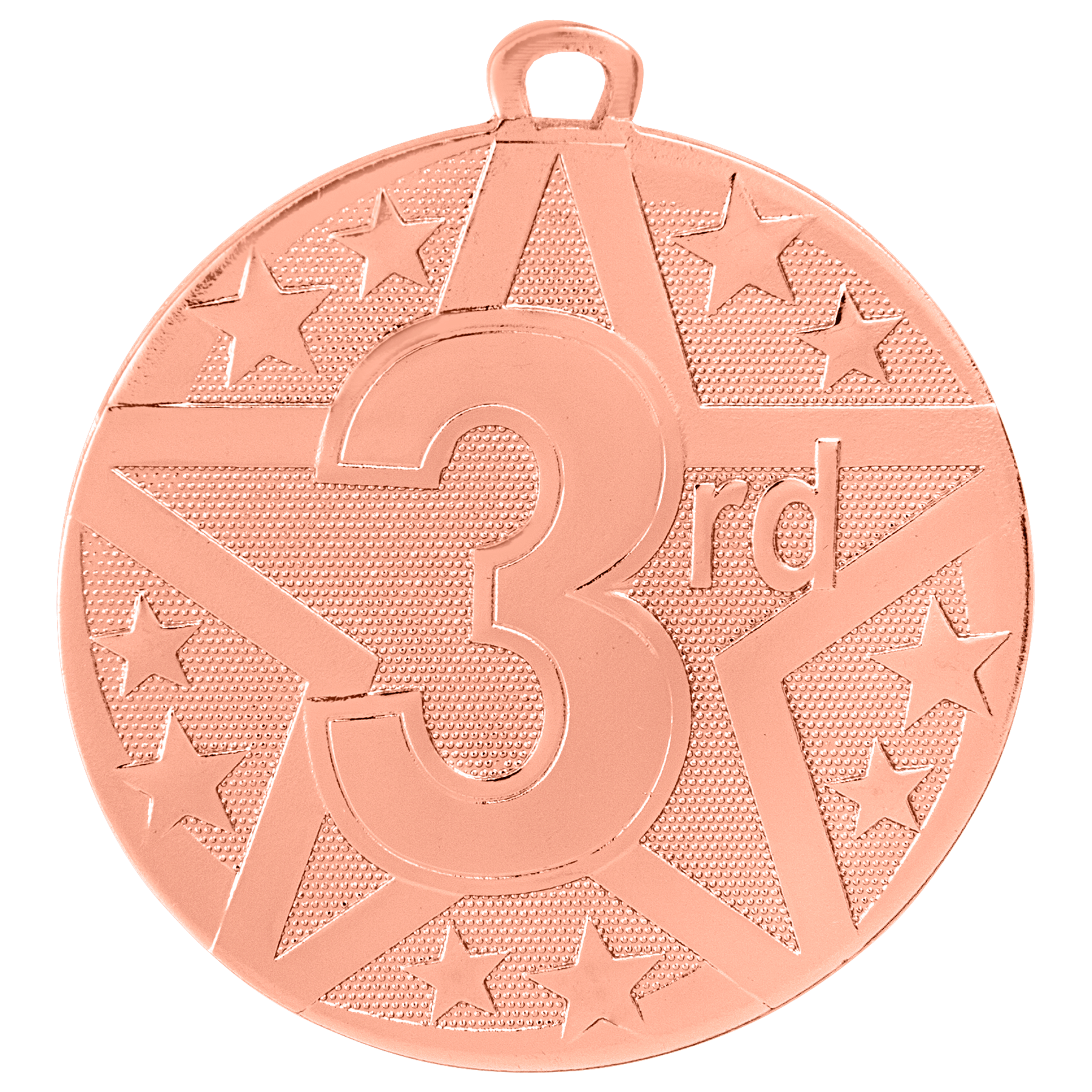 Bronze Superstar 3rd Place Medal - 2"