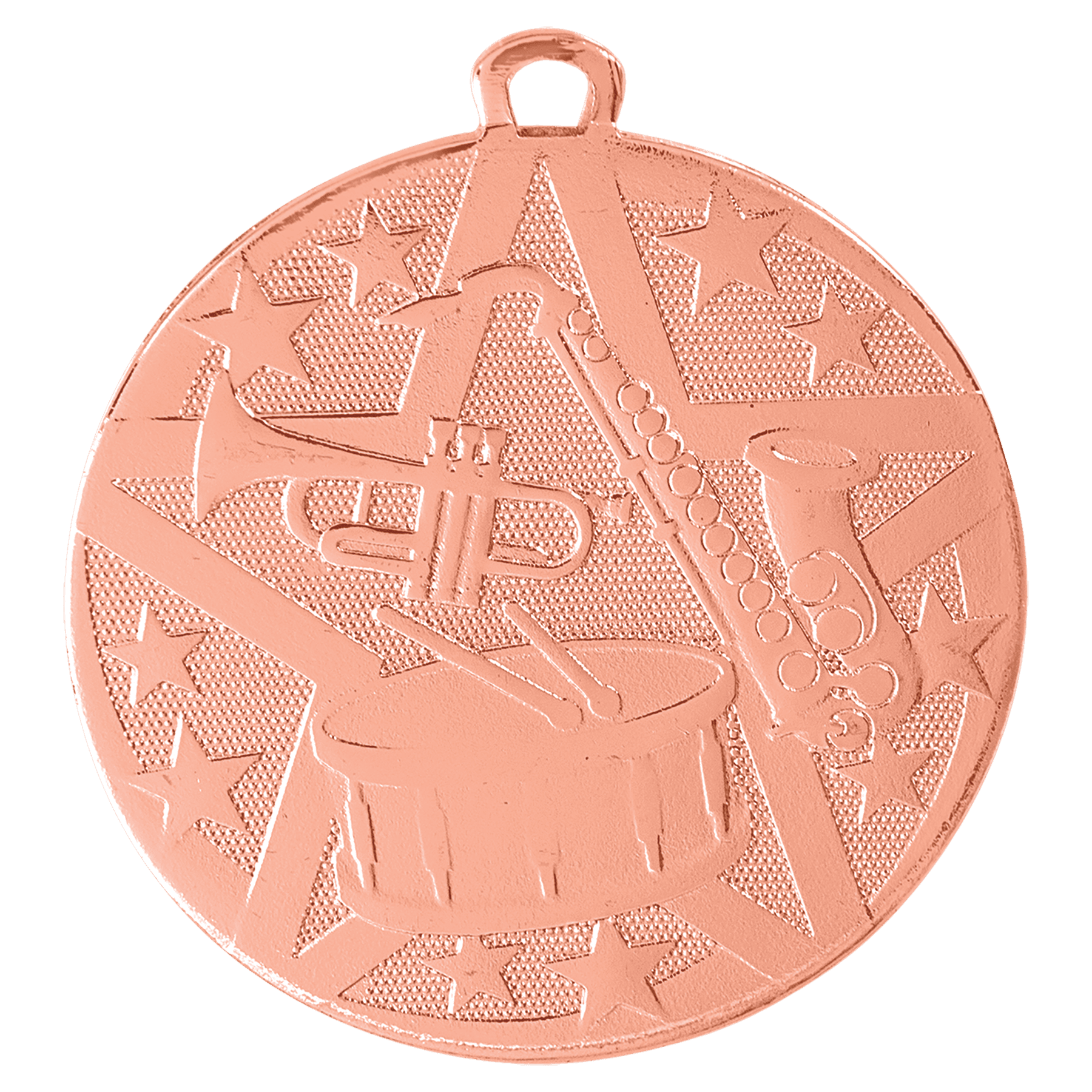 Bronze Superstar Band Medal - 2"