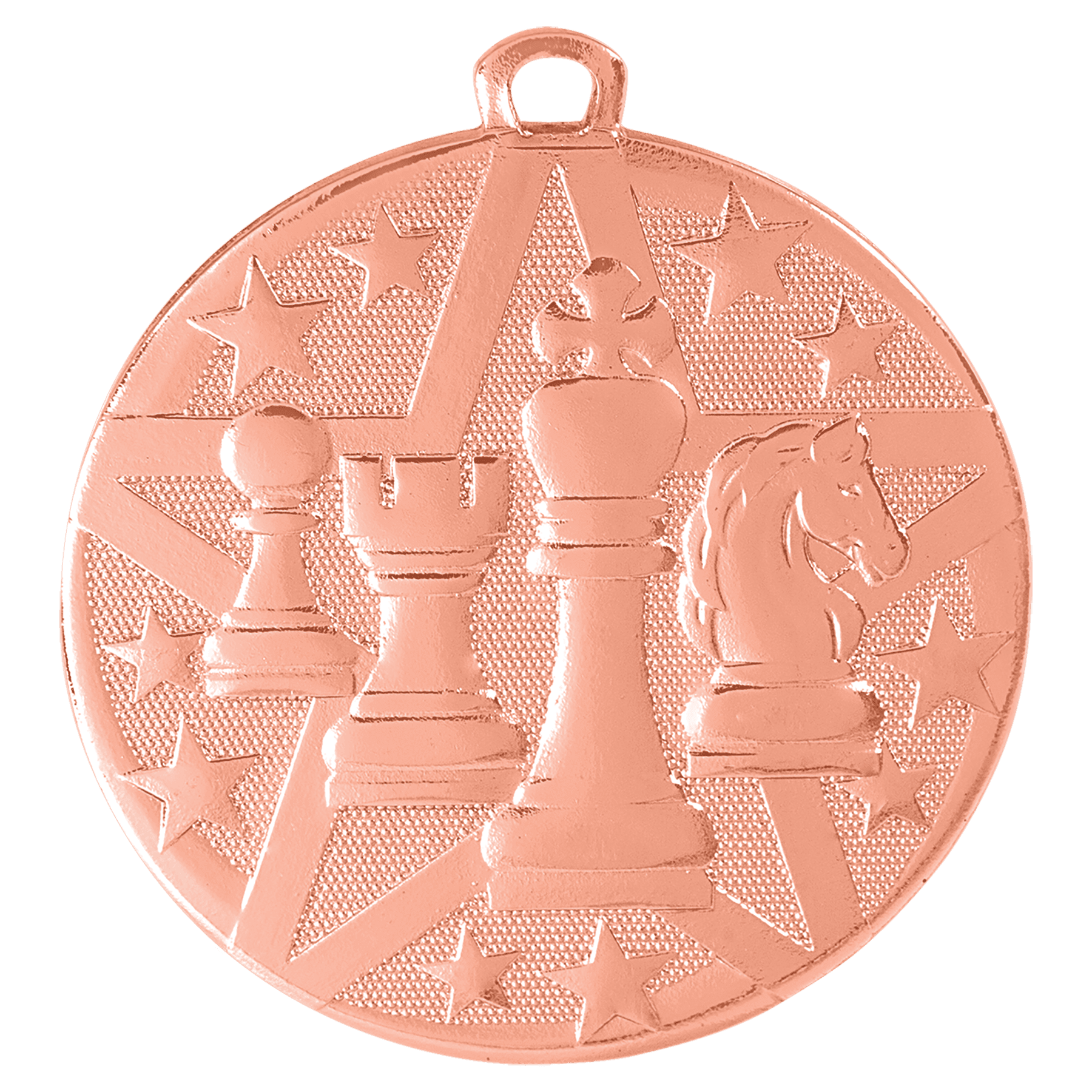 Bronze Superstar Chess Medal - 2"