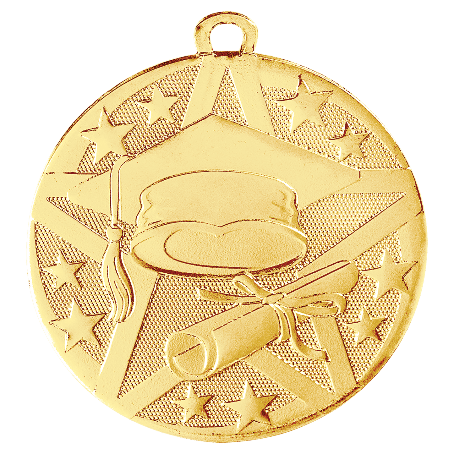 Gold Superstar Graduate Medal - 2"