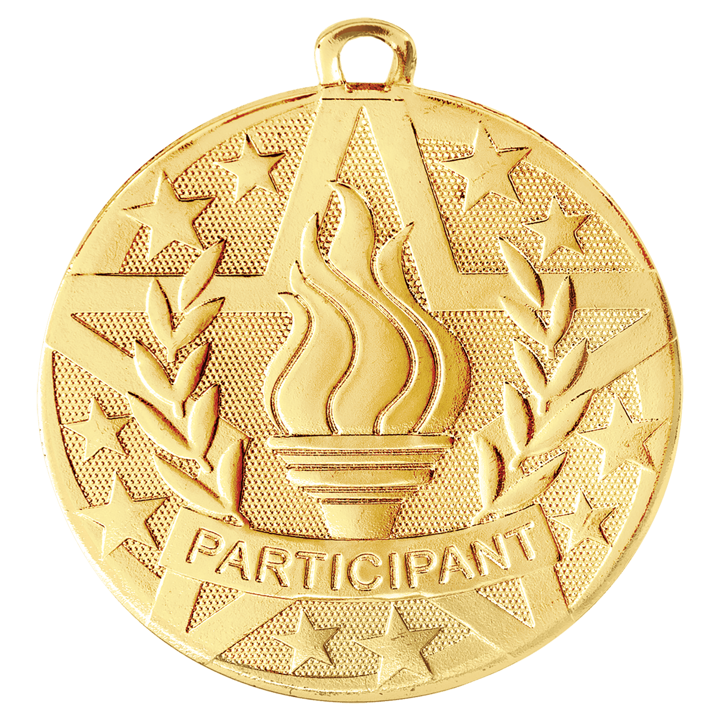 Gold Superstar Participant Medal - 2"
