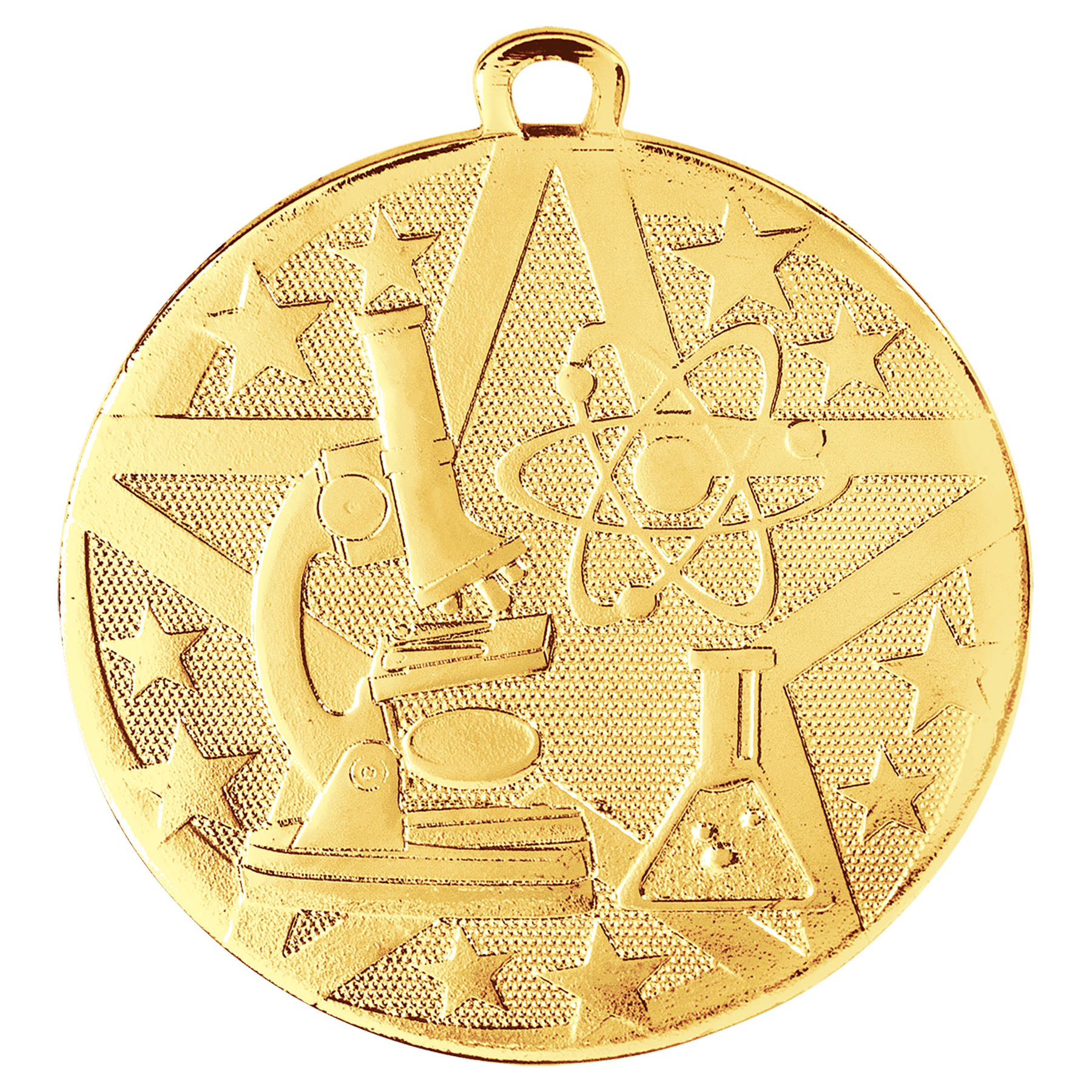 Gold Superstar Science Medal - 2"
