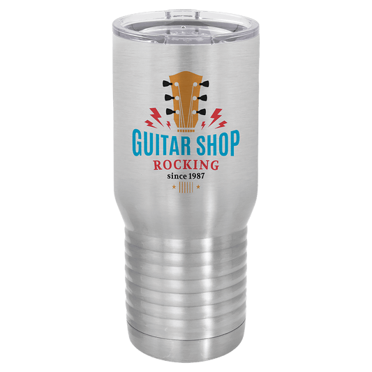 Sublimatable Polar Camel 20 oz. Tall Stainless Steel Vacuum Insulated Tumbler