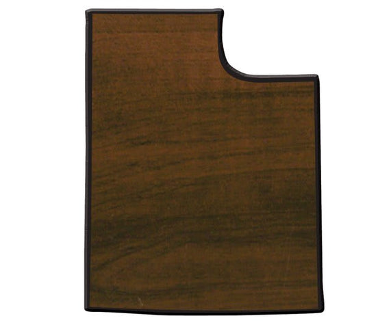 8" x 10" Walnut Finish Black Edge Utah State Plaque