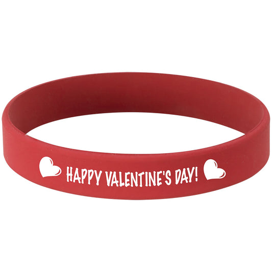 Red/White Engravable Bracelet - 3 3/4"