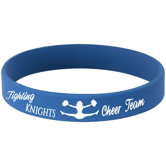 Blue/White Engravable Bracelet - 4 1/8"