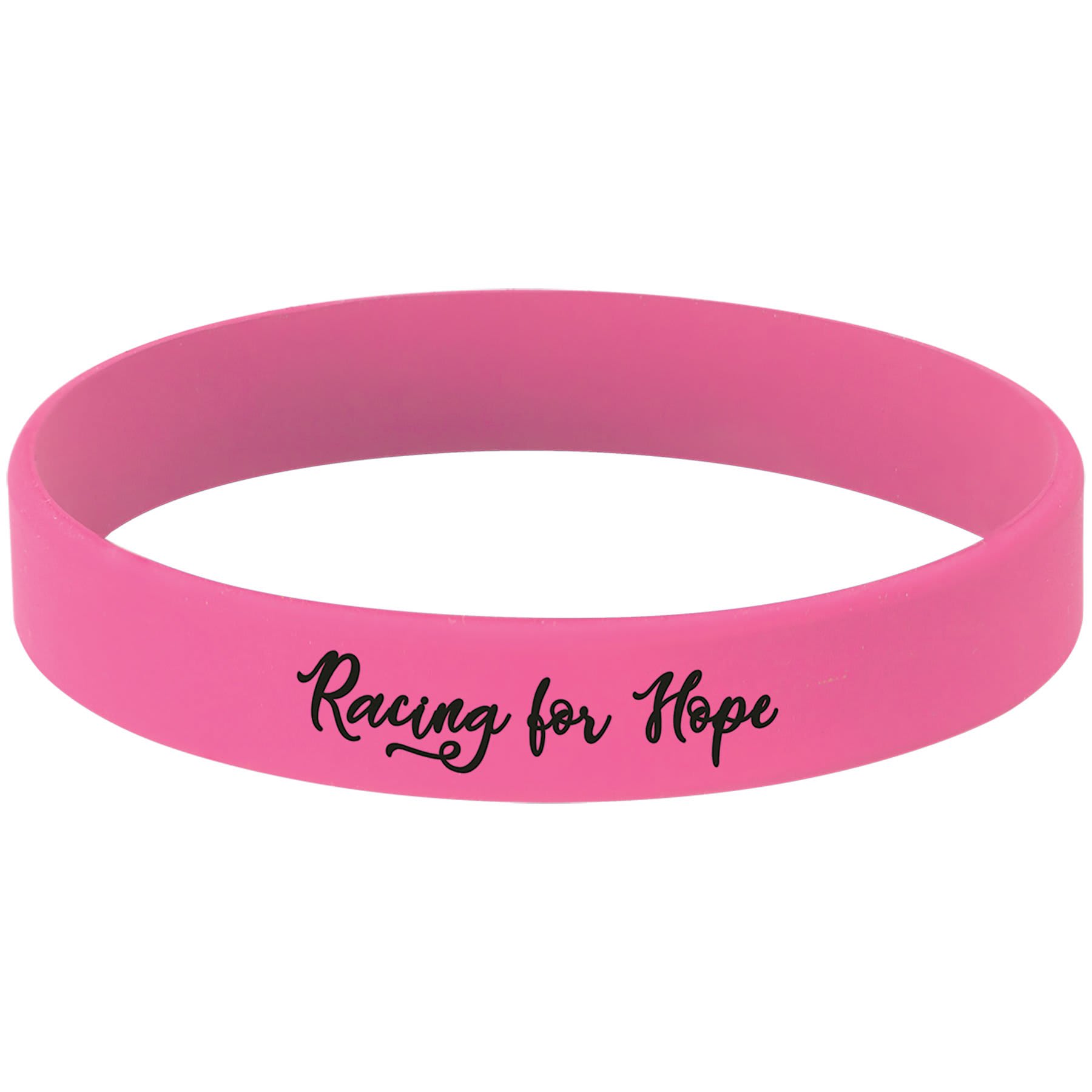 Pink/Black Engravable Bracelet - 4 1/8"
