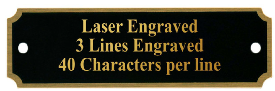 Premium Laserable Metal Plates