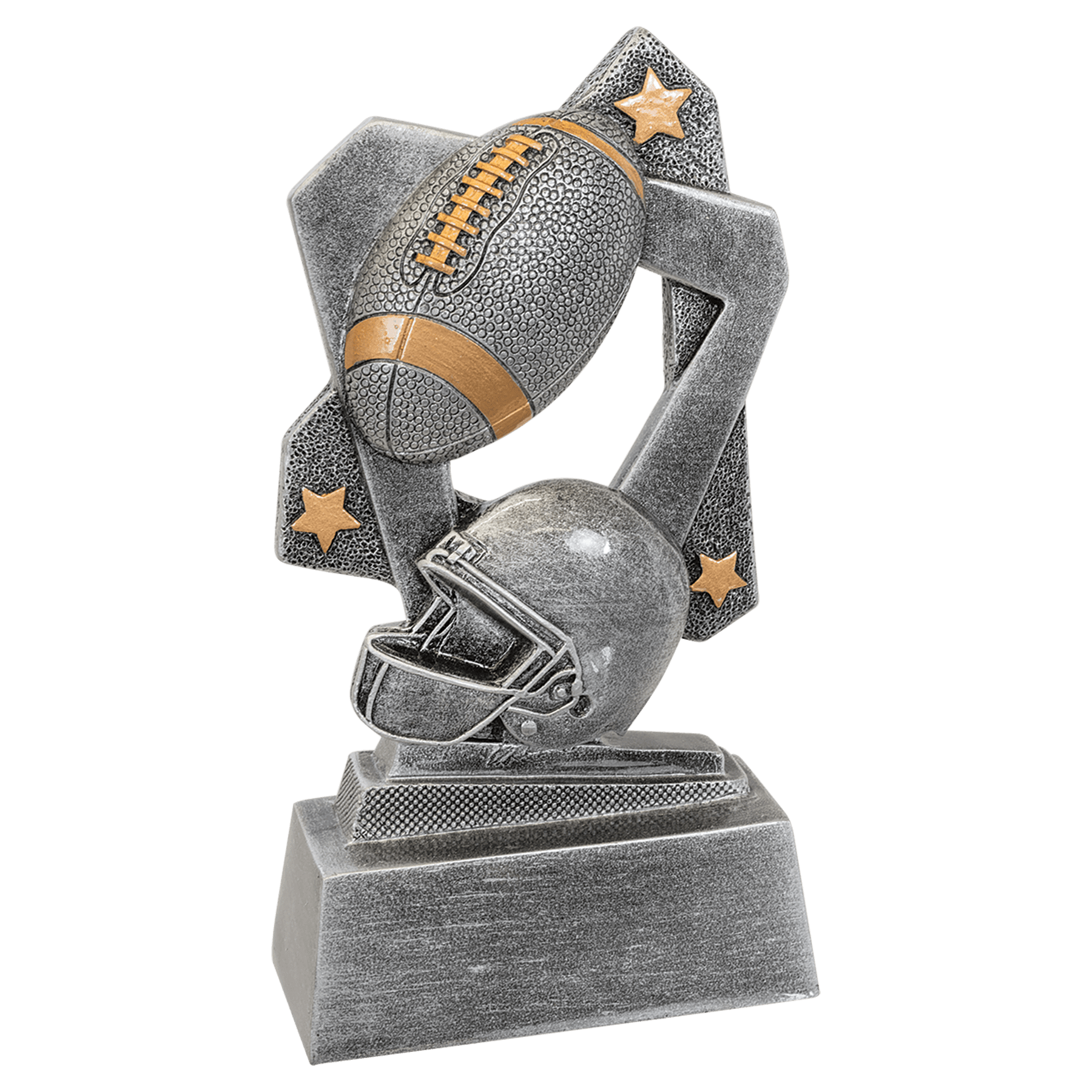 Football Triumph Resin - 5 1/2"