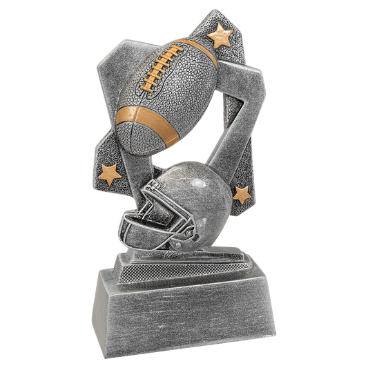 Football Triumph Resin - 5 1/2"
