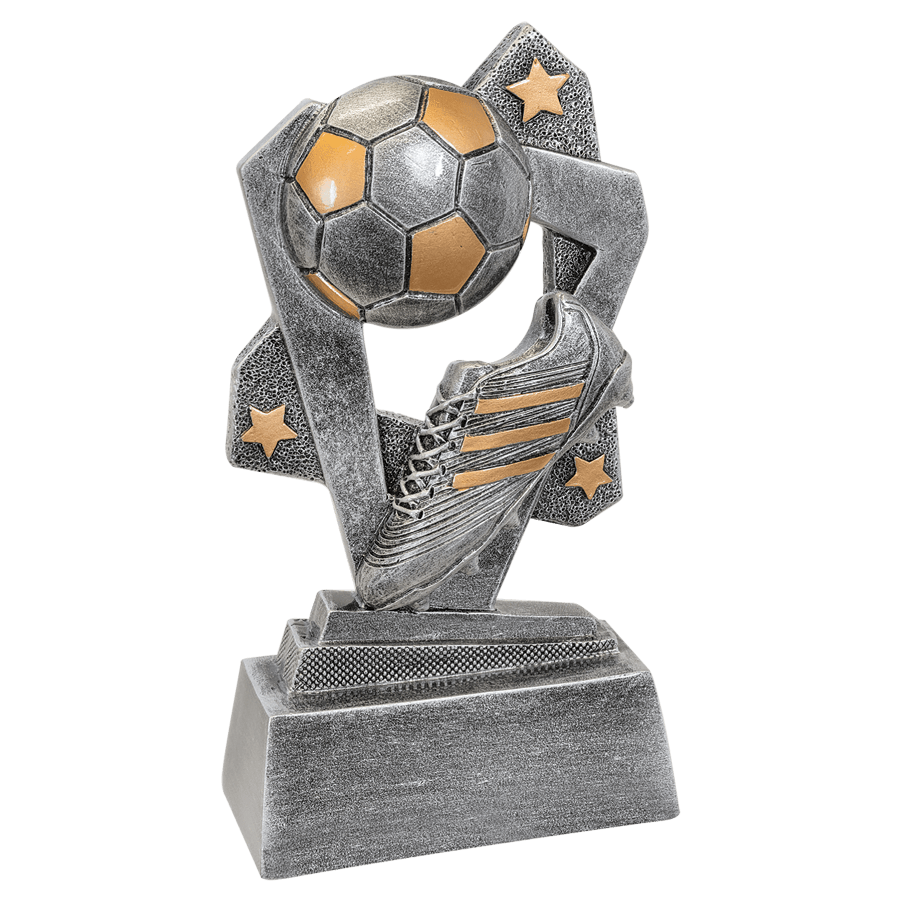 Soccer Triumph Resin - 5 1/2"