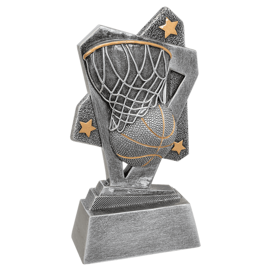 Basketball Triumph Resin - 6 1/2"