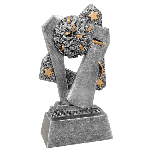 6 1/2" Cheer Triumph Resin