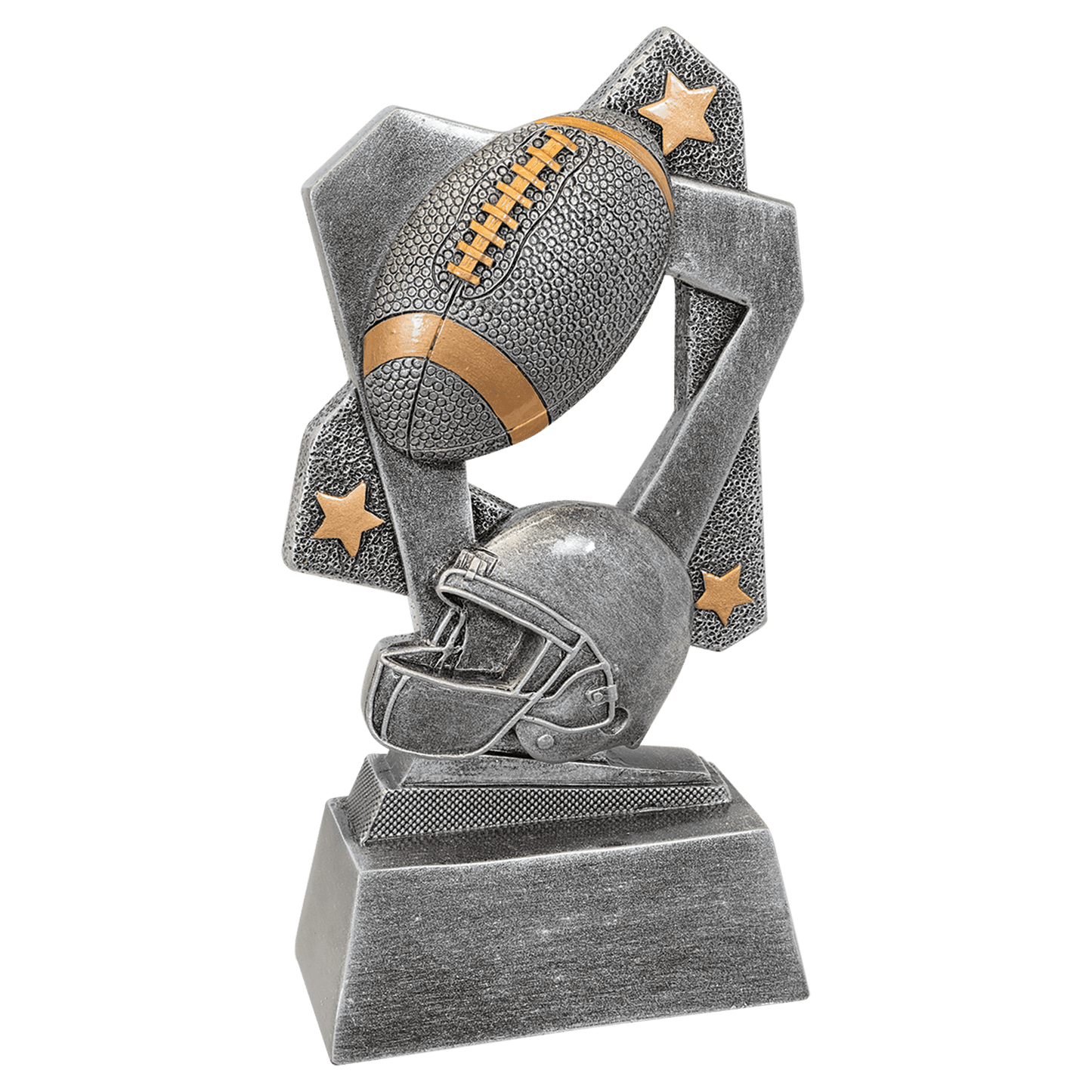 Football Triumph Resin - 6 1/2"