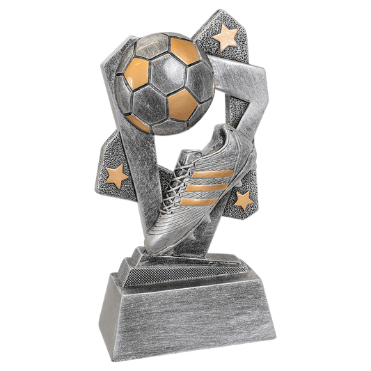 Soccer Triumph Resin - 6 1/2"