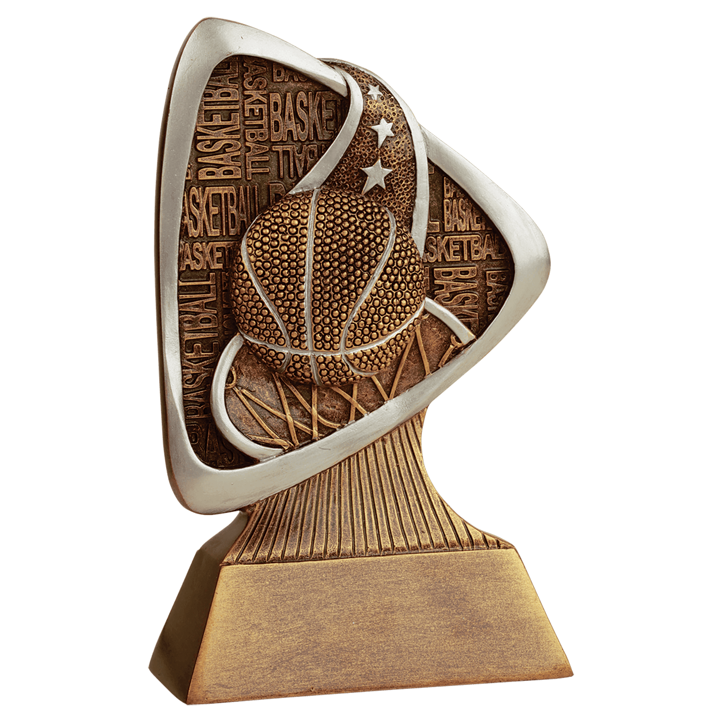 Basketball Triad Resin - 5 1/2"